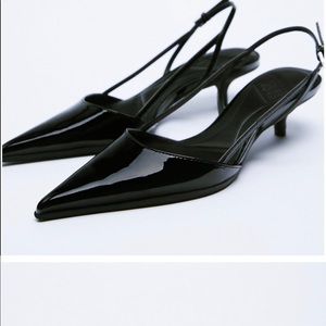 Zara black heel